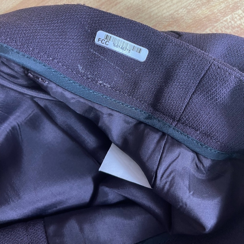 J. Crew 100% wool trousers woman’s size T 8 - Picture 9 of 16